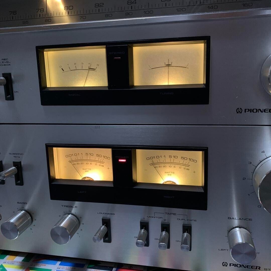 Pioneer Audio Set TX-7800 Ⅱ & SA-7800Ⅱ Vintage Amp Fully Pioneer Audio Set TX-7800 Ⅱ & SA-7800Ⅱ Vintage Amp Fully