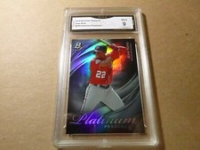JUAN SOTO NATIONALS 2019 BOWMAN PLATINUM PRESENCE # PP9 GRADED 9 L@@@K