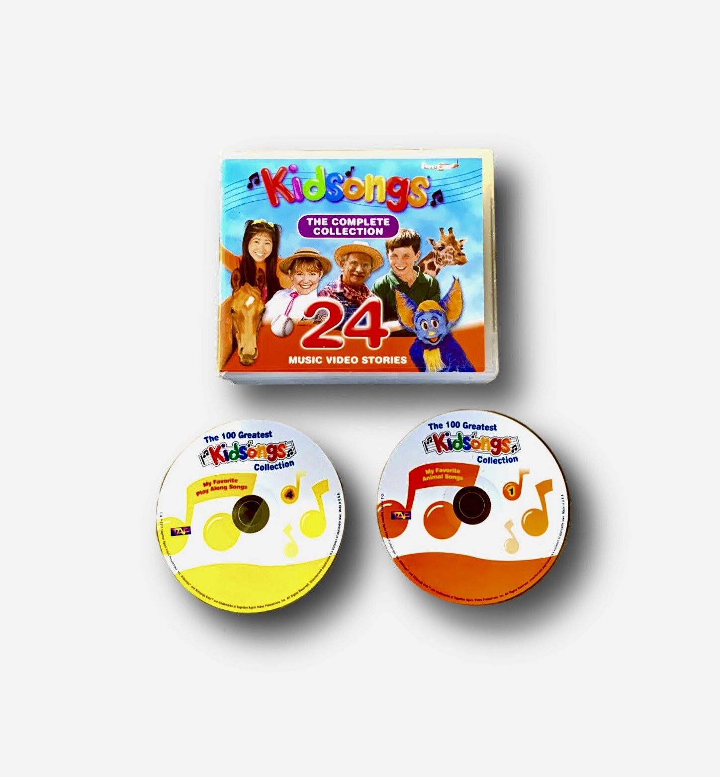 Kidsongs The Complete Collection DVD 23 Discs Plus (2) Bonus Kidsongs