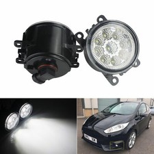 Pair Front Bumper LED Fog Light Lamps Fit Ford Transit MK4 MK5 MK6 MK7 Diesel