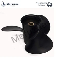 Meruzue 9.25x13 boat propeller fit Mercury / Tohatsu engine 9.9-20HP  14 spline