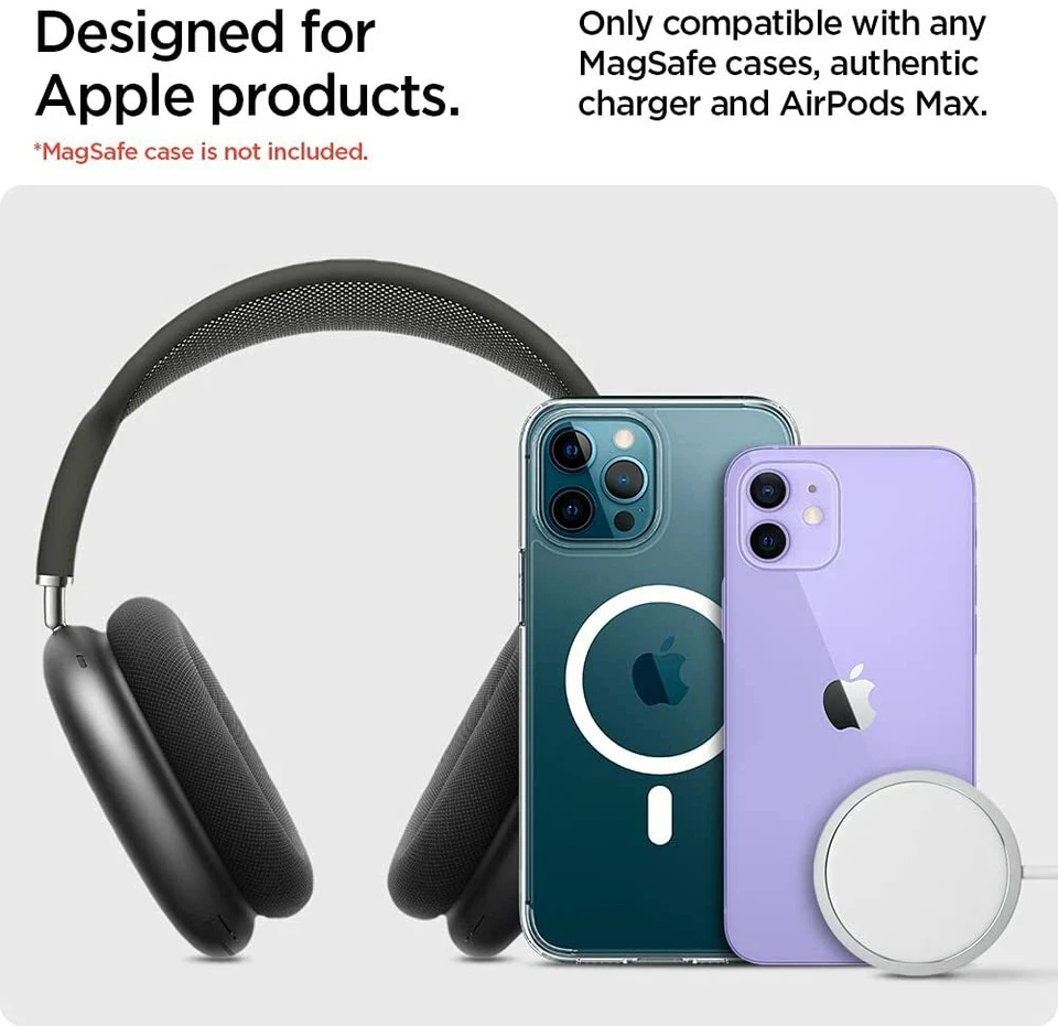 For Apple AirPods Max Stand | Spigen [ S380 ] Magsafe Charger Pad Stand - Image 4 of 4