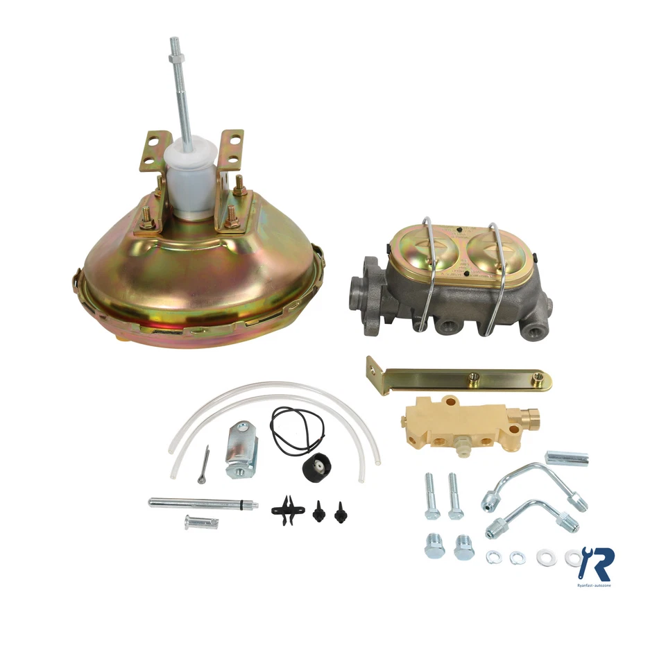 Kit de conversión de freno de disco eléctrico rotores perforados y ranurados 11"" para Camaro 1967-1969 Foto 2 de 4