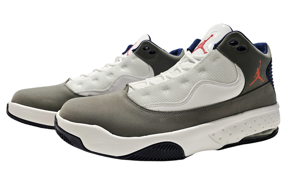 Nike Jordan Max Aura Shoes Smoke Grey/Track Red-White CK6636-004