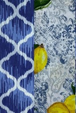 100 Polyester Tablecloth easily cleaned and reused. Various Patterns and sizes.