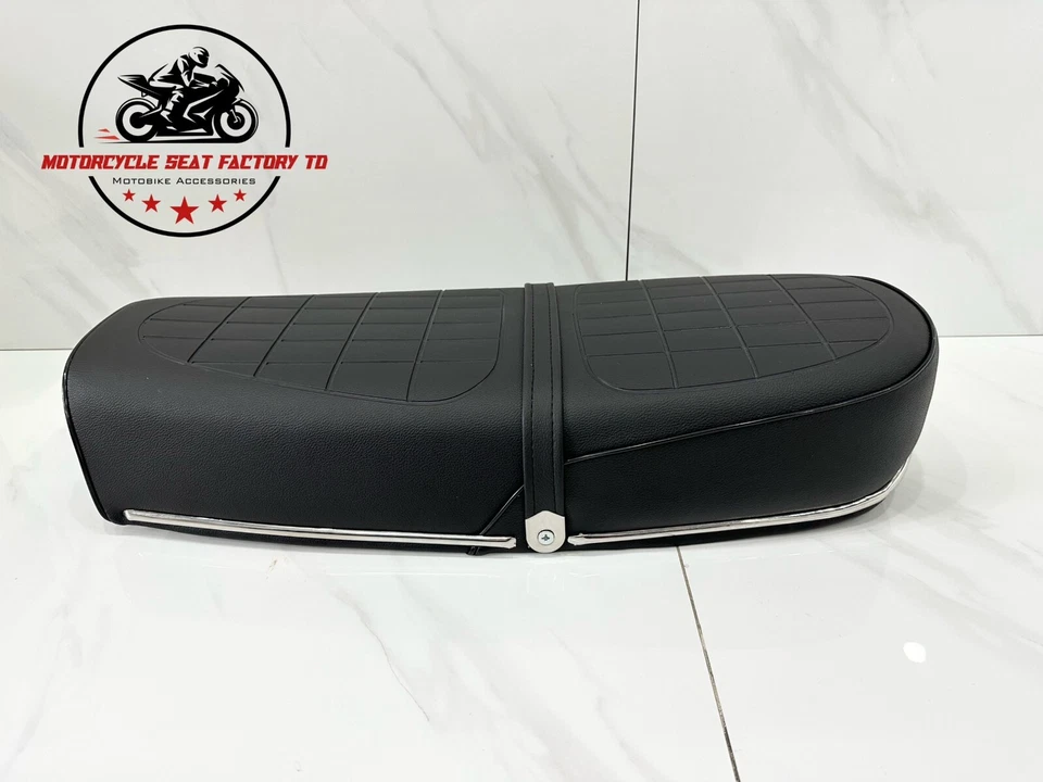 Honda CB750 K1 1970-1971 cuatro asientos dobles 77200-300-030A - sillín de asiento de reparación CB750 Foto 3 de 4