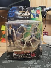 Star Wars Power of the Force Gunner Station Millennium Falcon & Luke Skywalker
