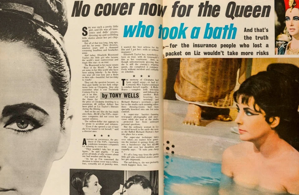 CHRISTINE KEELER Yevgeny Ivanov STEPHEN WARD Today magazine 1963 May LIZ TAYLOR - Image 4 of 4