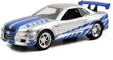 Fast & Furious Build N Collect 1:55 Die Cast Vehicle | Nissan Skyline GT-R