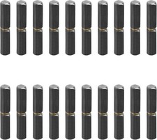 20 Pack Weld on Bullet Hinges - 2-1/2" Long 3/8" Diameter, Carbon Steel Weldable
