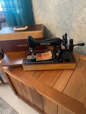 Singer 99K Handkurbel Nähmaschine - voll funktionsfähig - super Zustand