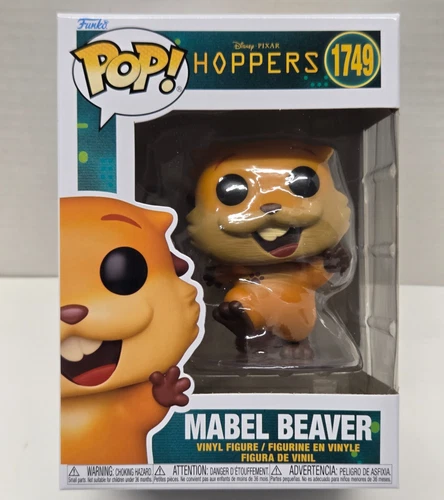 MABEL BEAVER - Disney Pixar Hoppers Funko POP! #1749 Vinyl Figure NEW MINOR WEAR