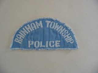 RARE OBSOLETE PATCH OF THE RAINHAM TOWNSHIP POLICE ONTARIO CANADA