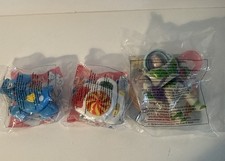 VNTG Lot Of 3 McDonald s Happy Meal Toys New In Package 1997-99 Blue, Buzz,