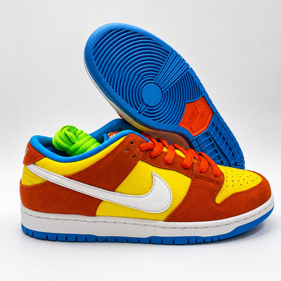 Nike SB Dunk Low Pro Habanero Red Bart Simpson BQ6817-602 | EU 46 | NEU & OVP