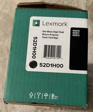 Lexmark 52D1H00 High Yield Return Program Toner