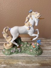 Princeton Gallery Wish Upon a Butterfly Porcelain Unicorn Figurine 2006