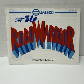 Robo Warrior (Nintendo NES) CIB Complete In Box Tested & Working w/ Manual