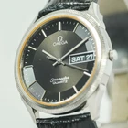 RARE *OH Serviced* Vintage OMEGA Seamaster Cal.1425 Quartz Pie Pan Dial 33mm Men