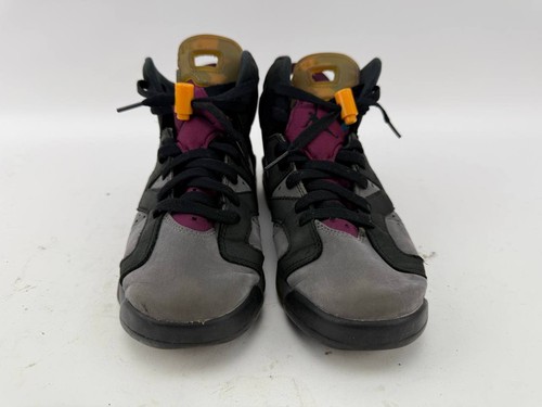 Nike Air Jordan 6 Retro Burdeos GS 384665-063 Talla 7Y / 8.5 Mujer - Imagen 4 de 8