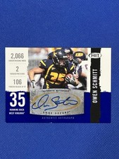 2008 SAGE Hit Owen Schmitt Auto West Virginia Legend #A70 Rookie Autograph BB