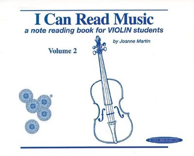 I Can Read Music, Volume 2 | A note reading book for VIOLIN students | Martin