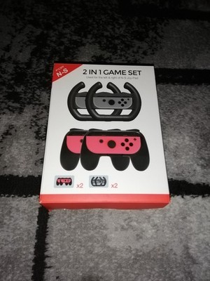 4x  Nintendo Switch Joy Con Comfort Grips + OVP, Halterungen & Lenkräder