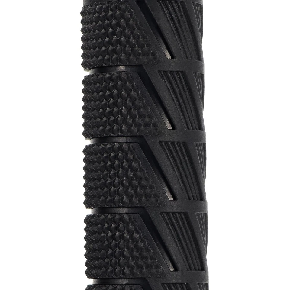 Motorcycle Handlebar Grips 7/8" 22mm – Vintage Cafe Racer JDM Diamond Rubber - Image 4 of 4