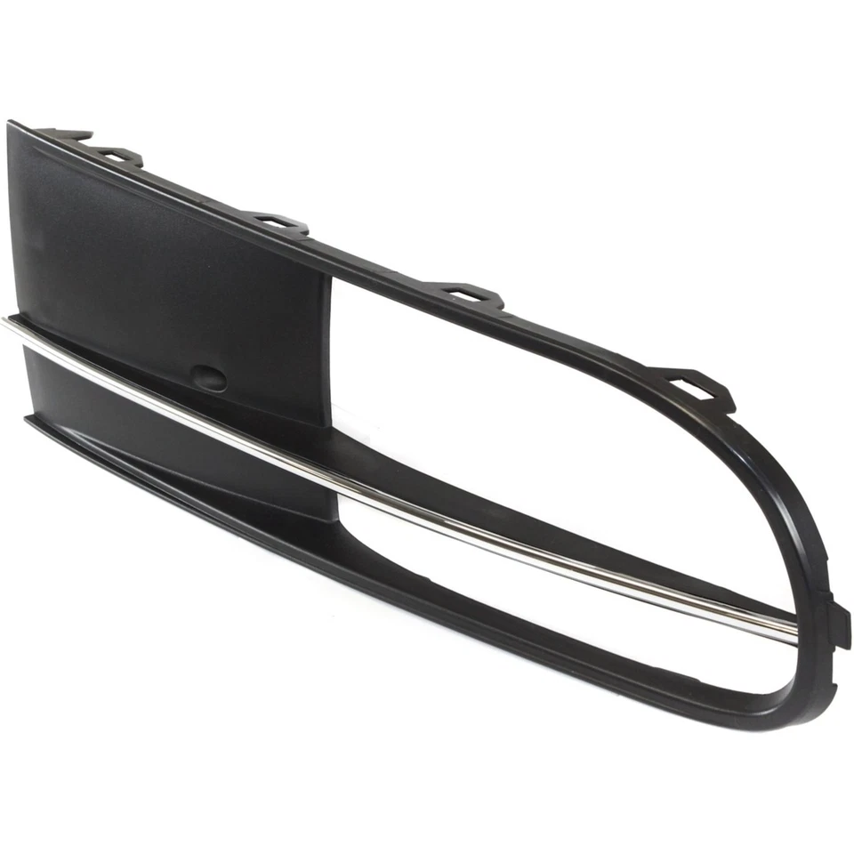 Juego de embellecedores de luces antiniebla para Volkswagen Beetle 2012-2017 izquierda y derecha negro y cromado Foto 4 de 4