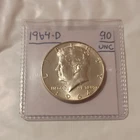 1964 D KENNEDY HALF DOLLAR Brilliant Uncirculated (BU) Denver