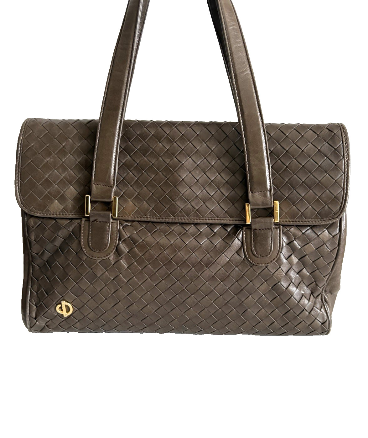 Authentic Bally Shoulder bag Leather Brown From Japan 0841