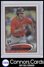 Bryce Harper Rookie 2012 Topps Update #US183 Debut