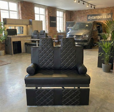 Rock and roll bed upholstered 3/4 T4 T5 transit vivaro camper vito, 