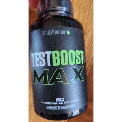 Sculptnation TEST BOOST Max | Male Testosterone&Muscle Growth Supplement 60 CAPS