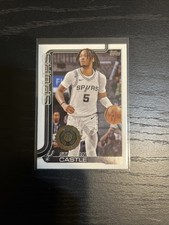 2025-26 Topps Stephon Castle #197 San Antonio Spurs All Rookie Team Card