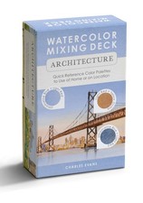 Watercolor Mixing Deck: Architecture: Quick Reference Color Palettes to Use at H