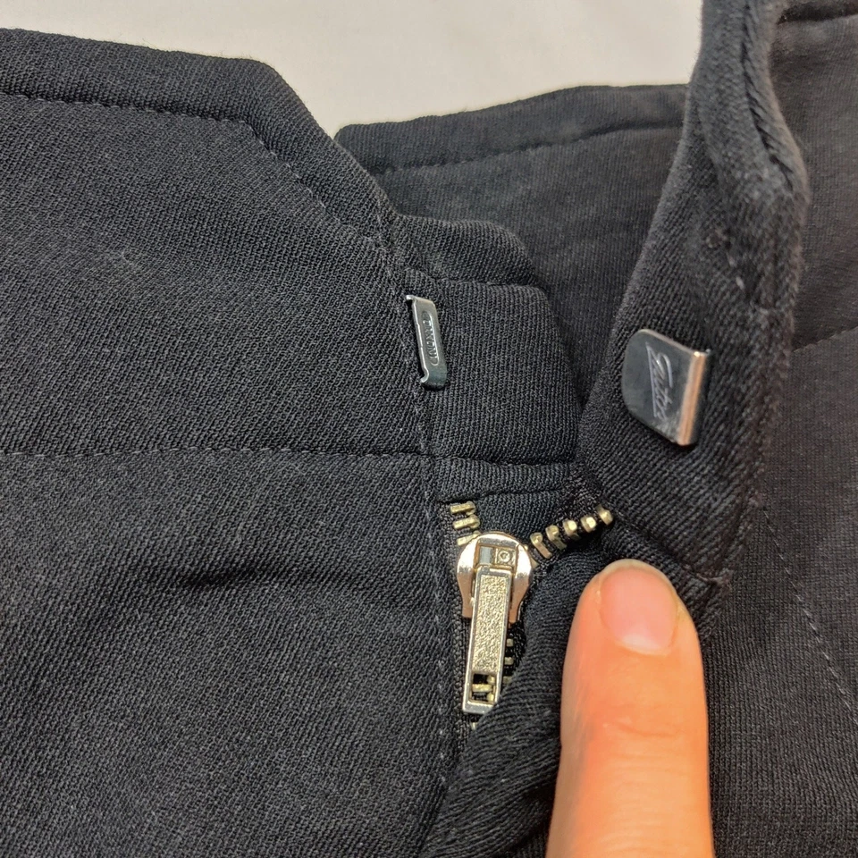 De Colección Bogner Estribo Esquí Nieve Pantalones Mezcla Lana Tiro Alto Negro 8 Esquí al Aire Libre Foto 4 de 4