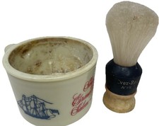 Old Spice shaving mug Ship Grand Turk Salem 1786 Shulton vintage Needs cleaned