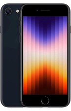 NEW Apple iPhone SE 3rd Gen 2022 64GB 5G Midnight Unlocked SmartPhone pristine