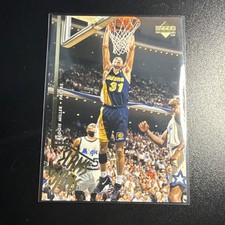 1995-96 Upper Deck Reggie Miller #350 Slams & Jams Insert Pacers NBA Basketball