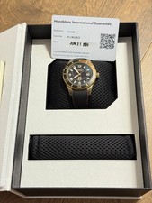 Montblanc 1858 Iced Sea Automatic Date Bronze MB133300 Full Set