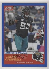 2019 Score Artist Proof /35 Calais Campbell #69 2r8