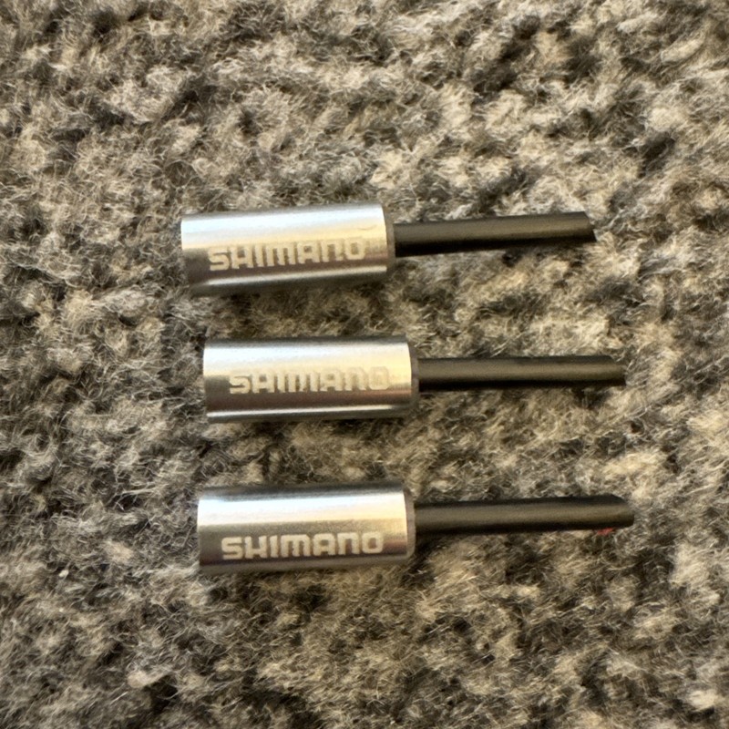 Shimano BC-9000 Short Tongue Outer End Cap Brakes- Ferrule- Y8YZ98060 - X3