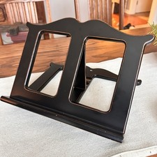 Wood Cook Book Display Book Stand