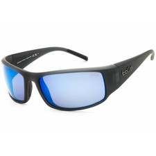 Bolle Men's Sunglasses Matte Black Crystal Nylon Full Rim Frame King BS026003