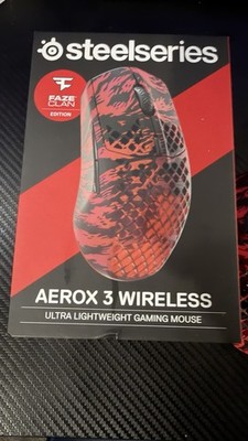 SteelSeries Aerox 3 Wireless Optical Gaming Mouse Faze Clan M-00019