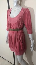 Robe Comptoir Des Cotonniers Dentelle Noire/beige - Taille 42 - Portée 1 Fois
