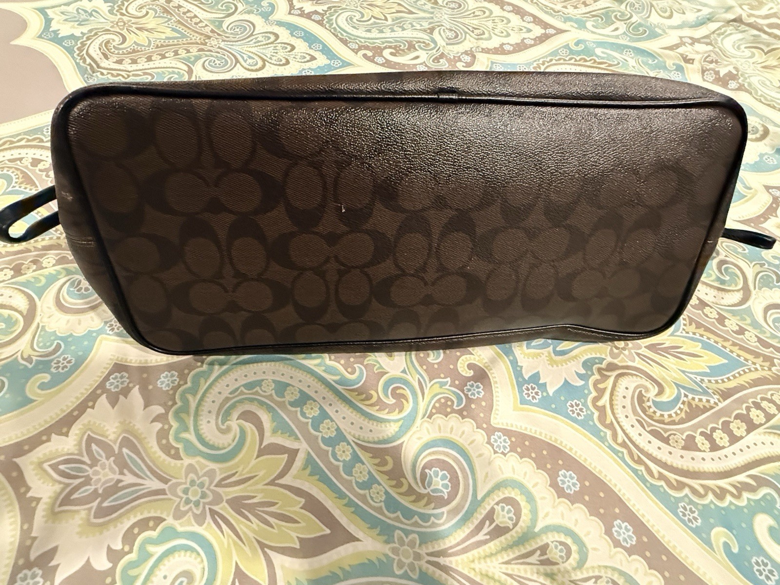 Coach Drawstring Signature Drawstring Carryall Sh… - image 4