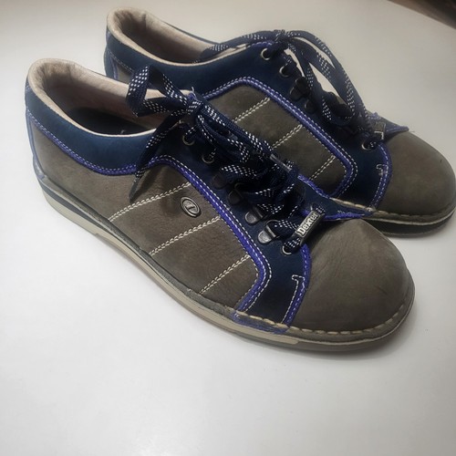 Dexter SST 5 Men's Bowling Shoes Blue Gray Leather Lace Up B805-28 Size 10