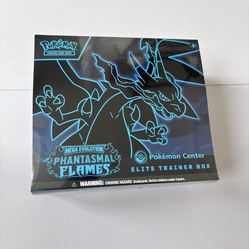Pokemon TCG Phantasmal Flames Pokemon Center Elite Trainer Box ETB New & Sealed
